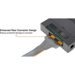 Icy Dock ToughArmor MB601M2K-1B Drive Bay Adapter for 3.5" M.2, SATA/600, PCI Express NVMe - U.2 (SFF-8639) Host Interface