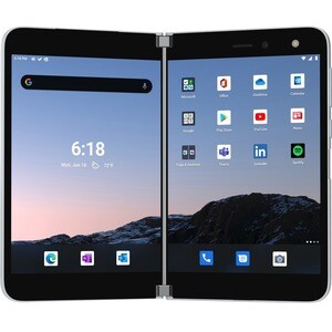 Microsoft Surface Duo 256 GB Smartphone - 20,6 cm (8,1 Zoll)AMOLED2700 x 1800 - Qualcomm Kryo 485Single-Core 2,84 GHz - 6 