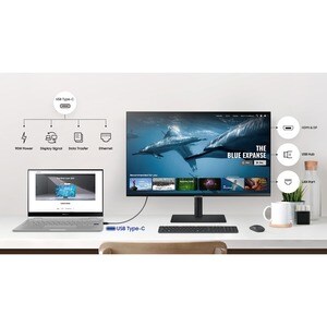 SAMSUNG S27A600U 27IN BEZELLESS 16:9 WIDE 2560X1440 IPS 4MS HDMI