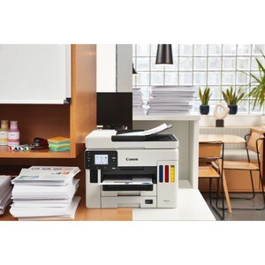 Stampante multifunzione a getto di inchiostro Canon MAXIFY GX7050 Wireless - Colore - Multicolore - Fotocopiatrice/Fax/Sta