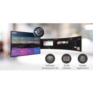 LG 65UL3J-E webOS UHD Signage - 65" (1651 mm) LCD - 3840 x 2160 - Direct LED - 400 cd/m² - 2160p - HDMI - USB - Serial - W