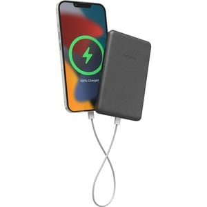 mophie snap+ juice pack mini � Magnetic Wireless Portable 5,000mAh Battery - For iPhone, Smartphone, Notebook, Tablet, Qi-