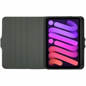 Targus VersaVu THZ914GL Carrying Case for 21.1 cm (8.3") Apple iPad mini (6th Generation) Tablet - Black - Drop Resistant,