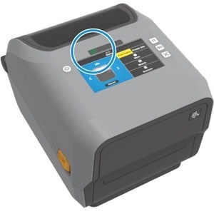 Zebra ZD621R Desktop Thermal Transfer Printer - Monochrome - Label/Receipt Print - Ethernet - USB - USB Host - Serial - RF