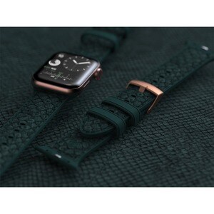 Njord byELEMENTS Salmon Leather Watch Strap - Apple Watch 44/45mm - Jörð. Type de produit: Collier, Type de dispositif com