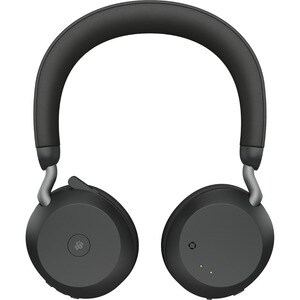 Jabra Evolve2 75 无线 入耳式 立体声 耳机 - 黑 - 双声道 - 耳罩 - 3000 cm - 蓝牙 - 20 Hz 到 20 kHz - 微机电（MEMS ）技术 麦克风 - 降噪 - C型 USB