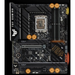 TUF GAMING Z690-PLUS Desktop Motherboard - Intel Z690 Chipset - Socket LGA-1700 - Intel Optane Memory Ready - ATX - Pentiu