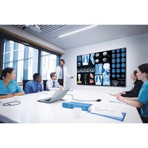 Samsung QP75A-8K 1905 mm LCD Digital Signage Display - 16 Hours/ 7 Days Operation - Vertical Alignment (VA) - High Dynamic