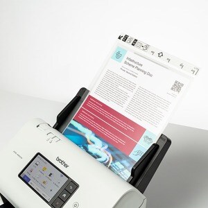 Brother ADS-4900W ADF-Scanner - 600 x 600 dpi Optische Auflösung - 48-bit Farbtiefe - 8-bit Graustufen - USB