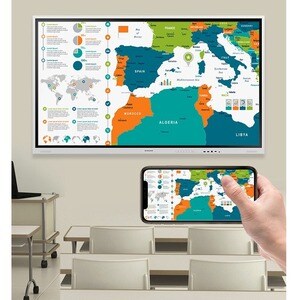 Samsung Flip Pro WM85B 2159 mm 4K UHD LCD Exibição de colaboração - Cortex A72 1,70 GHz - 3,50 GB DDR4 SDRAM - Infravermel