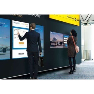 Samsung QM55B-T Digital Signage Display - 55" LCD - Vertical Alignment (VA) - Touchscreen - 24 Hours/7 Days Operation Cort