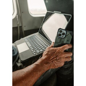 Urban Armor Gear Rugged Keyboard/Cover Case (Folio) for 10.2" Apple iPad (7th Generation), iPad (8th Generation), iPad (9t