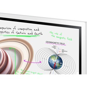 Samsung H55WMBWBGC 55" 4K UHD LCD Collaboration Display - 3.50 GB - Infrared (IrDA) - Touchscreen - 16:9 Aspect Ratio - 38