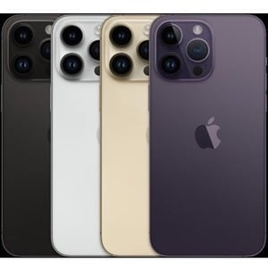Apple iPhone 14 Pro Max A2894 128 GB Smartphone - 17 cm (6.7") OLED 2796 x 1290 - Hexa-core (AvalancheDual-core (2 Core) 3