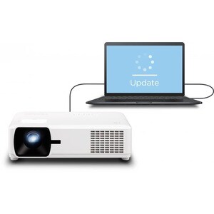 ViewSonic LS610WH LED Projector - Wall Mountable, Ceiling Mountable, Floor Mountable - 1280 x 800 - Front, Ceiling - 1080p