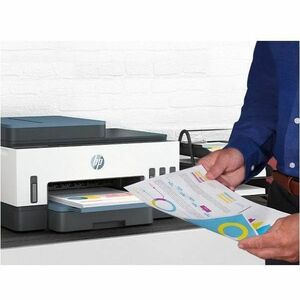 HP 7305 Wireless Smart Tank Inkjet Multifunction Printer - Colour - Copier/Printer/Scanner - 23 ppm Mono/22 ppm Color Prin