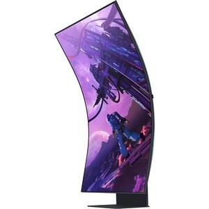 Samsung Odyssey Ark S55BG970NU 139,7 cm (55 Zoll) 4K UHD Gekrümmter Bildschirm Quantum Mini-LED Smart-Gaming-LCD-Monitor -