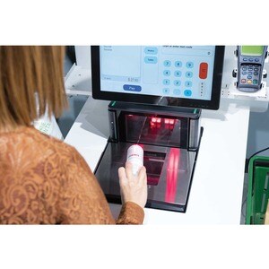 Datalogic Magellan Rugged Industrial, Smartphone In-counter Barcode Scanner - Cable Connectivity - Serial Cable Included -