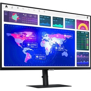 Samsung S32A600UUP 32" Class WQHD LCD Monitor - 16:9 - 81.3 cm (32") Viewable - Vertical Alignment (VA) - LED Backlight - 