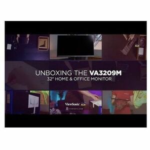 ViewSonic VA3209M 32" Class Full HD LED Monitor - 16:9 - Black - 31.5" Viewable - SuperClear IPS - LED Backlight - 1920 x 