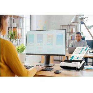 Epson DS-C490 Sheetfed Scanner - 600 dpi Optical - 10-bit Color - 40 ppm (Mono) - 40 ppm (Color) - Duplex Scanning - USB