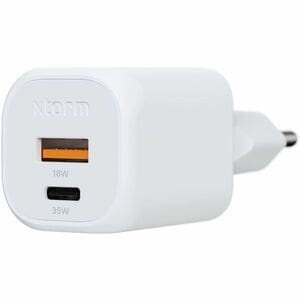Xtorm 35W GaN² Ultra Wall Charger. Charger type: Indoor, Power source type: AC, Charger compatibility: Universal, USB Type