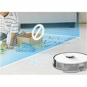 Tapo RV30 Plus Robot Vacuum/Mop - 1.06 gal (4000 mL) - Bagged - 10.14 fl oz (300 mL) Water Tank Capacity - Brush - Carpet 
