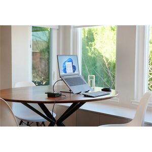 Kensington Collapsible Aluminum Laptop Riser - Up to 40.6 cm (16") Screen Support - 5 kg Load Capacity - 14.8 cm Height - 