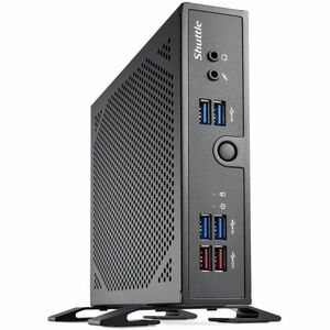 Shuttle XPC slim DS50U5 Barebone-System - Slim PC - 1 x Prozessor-Support - 1 x Intel Core i5 13. Gen. i5-1335U 1,30 GHz D