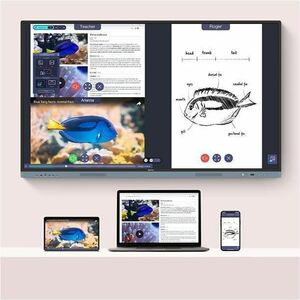 BenQ Board Master RM7504 1905 mm 4K UHD LCD Collaboration Display - ARM Corteccia A73 + A53 - 8 GB - Infrarosso (IrDA) - T