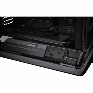 ROG Hyperion GR701 BTF Edition E-ATX computer case motherboard hidden connectors design support 420 mm dual radiator suppo