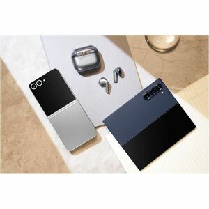 Casque (Oreillette) Samsung Galaxy Buds3 - True Wireless - Design Intra-auriculaire - Stéréo - Couleur Argenté - Bixby - B