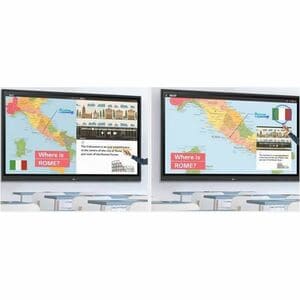 LG CreateBoard 55TR3DK-B 4K UHD LCD Collaboration Display - ARM Cortex A55 - 4 GB DDR SDRAM - Infrarosso (IrDA) - Touchscr