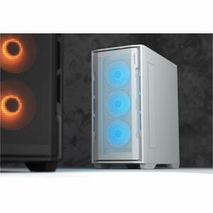 COUGAR CGR-5C78W-RGB Carcasa para computdora - Mini ITX, Micro ATX, Micro BTX, ATX, EATX, SSI CEB Placa base admitida - Me