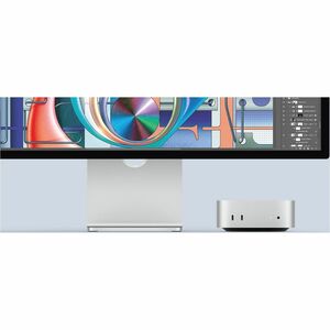 Apple Mac mini MU9E3CH/A 台式计算机 - Apple - 16 GB - 512 GB SSD - Mini PC - 银 - Apple M4 芯片 - Apple 10核 - IEEE 802.11ax - 155 W