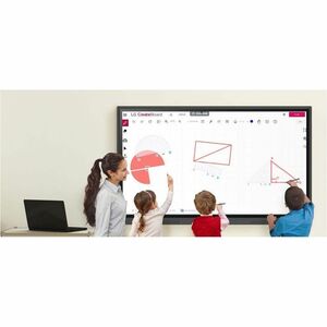 LG CreateBoard 55TR3DK-B Collaboration Display - LCD Cortex A55 - 4 GB - Infrared (IrDA) - Touchscreen - 16:9 Aspect Ratio