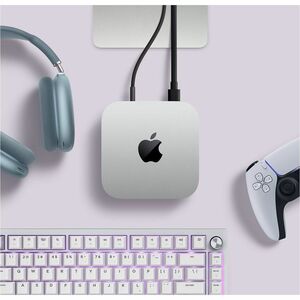 Apple Mac mini Desktop Computer - Apple M4 - 32 GB - 512 GB SSD - Mini PC - Silver - Apple M4 Chip - macOS Sequoia - Apple
