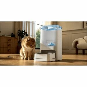 Xiaomi Smart Pet Food Feeder 2 - 5 L Volume Capacity - Automatic, Non-toxic, Washable - White