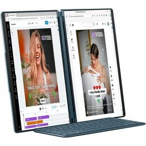 Lenovo Yoga Book 9 13IMU9 83FF002HHV 33.8 cm (13.3") Touchscreen Convertible 2 in 1 Notebook - 2.8K - Intel Core Ultra 7 1