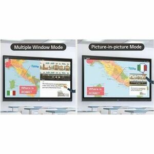 LG CreateBoard 75TR3DK-B 1905 mm 4K UHD LCD Collaboration Display - ARM Cortex A55 - 8 GB - Touchscreen - 16:9 Rapporto di