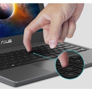 Asus BR1100C BR1100C-C41XA-3Y 29.5 cm (11.6") Rugged Netbook - HD - Intel Celeron N4500 - 4 GB - 128 GB Flash Memory - Dar