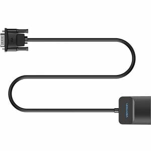 Vention ACN A/V Adapter - 1 x 15 pin HD-15 VGA - Male - 1 x HDMI Digital Audio/Video - Female, 1 x Mini-Phone audio - Fema