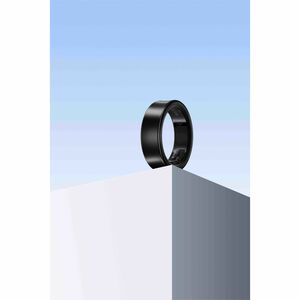 Samsung Galaxy Ring Smart Ring - Finger Wearable - Titanium Black - Accelerometer, PPG Sensor, Temperature Sensor - Sleep 