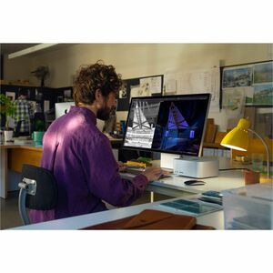 Apple Mac Studio MU973CH/A 台式计算机 - Apple - 96 GB - 1 TB SSD - 银 - Apple M3 Ultra 芯片 - Apple 六角芯（60 芯） - IEEE 802.11ax Wire