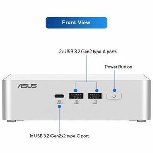 Sistema Barebone Asus NUC 15 Pro Plus RNUC15CRSU500002 - Mini PC - Intel Core Ultra 5 225H - Intel Chip - 96 GB DDR5 SDRAM