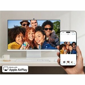 Moniteur LCD Smart Samsung S32FM801UU 32" Class 4K UHD - 16:9 - Blanc - 81,3 cm (32") Viewable - Vertical Alignment (VA) -