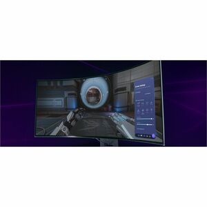LG UltraGear 34GX90SA-W 34 Zoll Class UW-QHD Gekrümmter Bildschirm Gaming-OLED-Monitor - 21:9 Format - 86,4 cm (34 Zoll) V