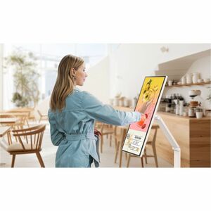 LG 32U889SA-W 32" Class Smart LCD Touchscreen Monitor - 16:9 - 5 ms - 31.5" Viewable - 3840 x 2160 - 4K UHD - In-plane Swi