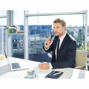 Philips SpeechMike Premium Air SMP4000 Digital Voice Recorder - [Built-in] Microphone, Speaker - Electret Condenser Microp