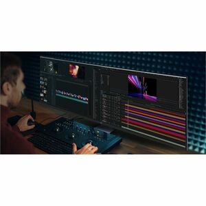 LG 49U950A-W 49" Class WQHD Curved Screen LCD Monitor - 124.5 cm (49") Viewable - In-plane Switching (IPS) Technology - 25